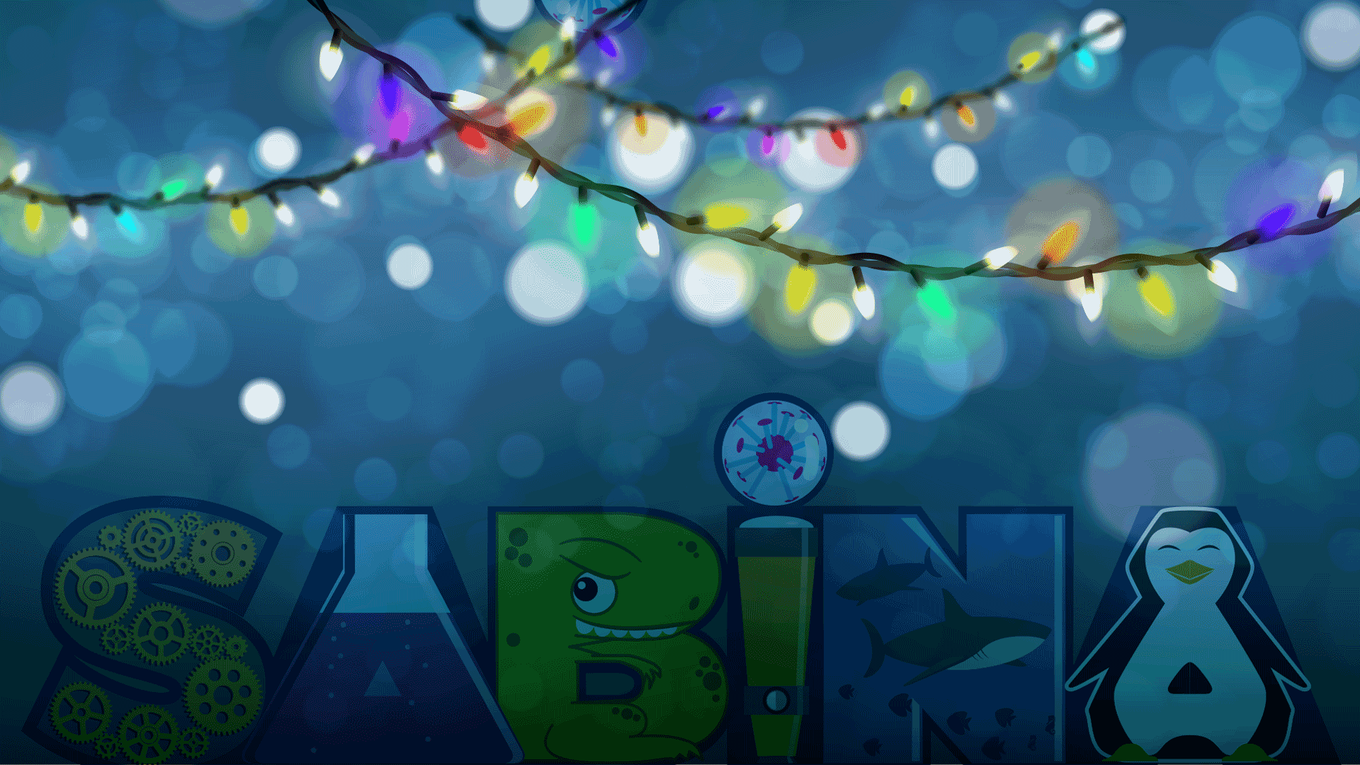 Uma sala de convivência com alunos e professores.