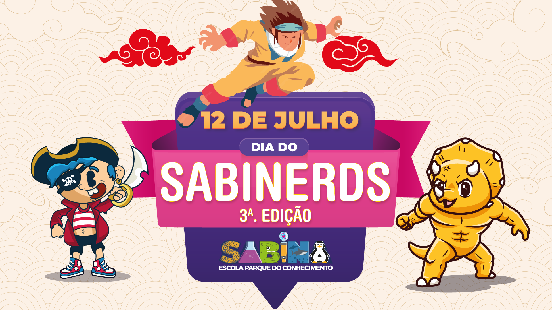Dia dos Sabinerds - 3ª edição