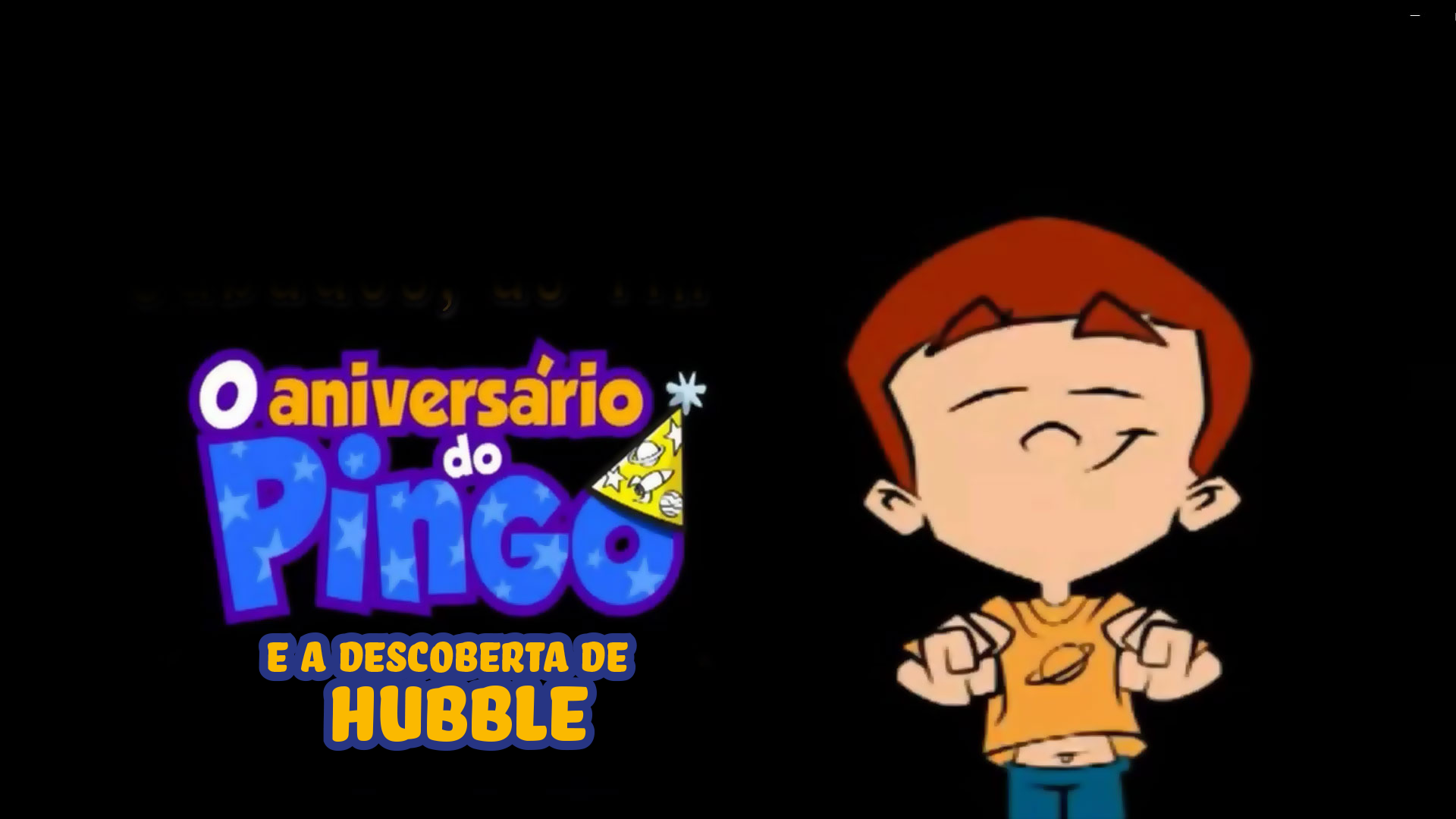 Sessão de planetário especial: o aniversário de Pingo e a descoberta de Hubble